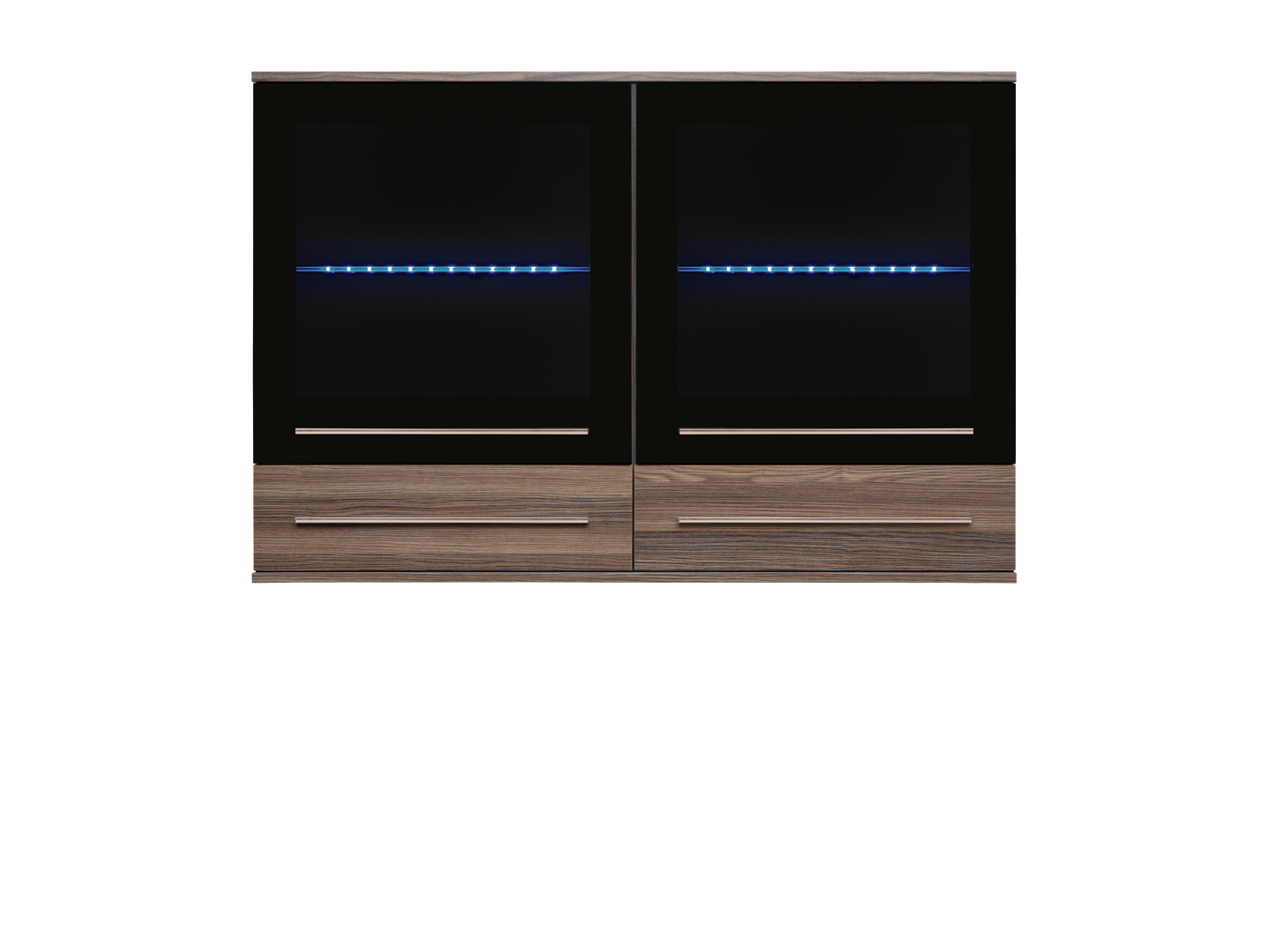 Шкаф настенный SFW 2W2S 8_12 с подсветкой «Лайк»